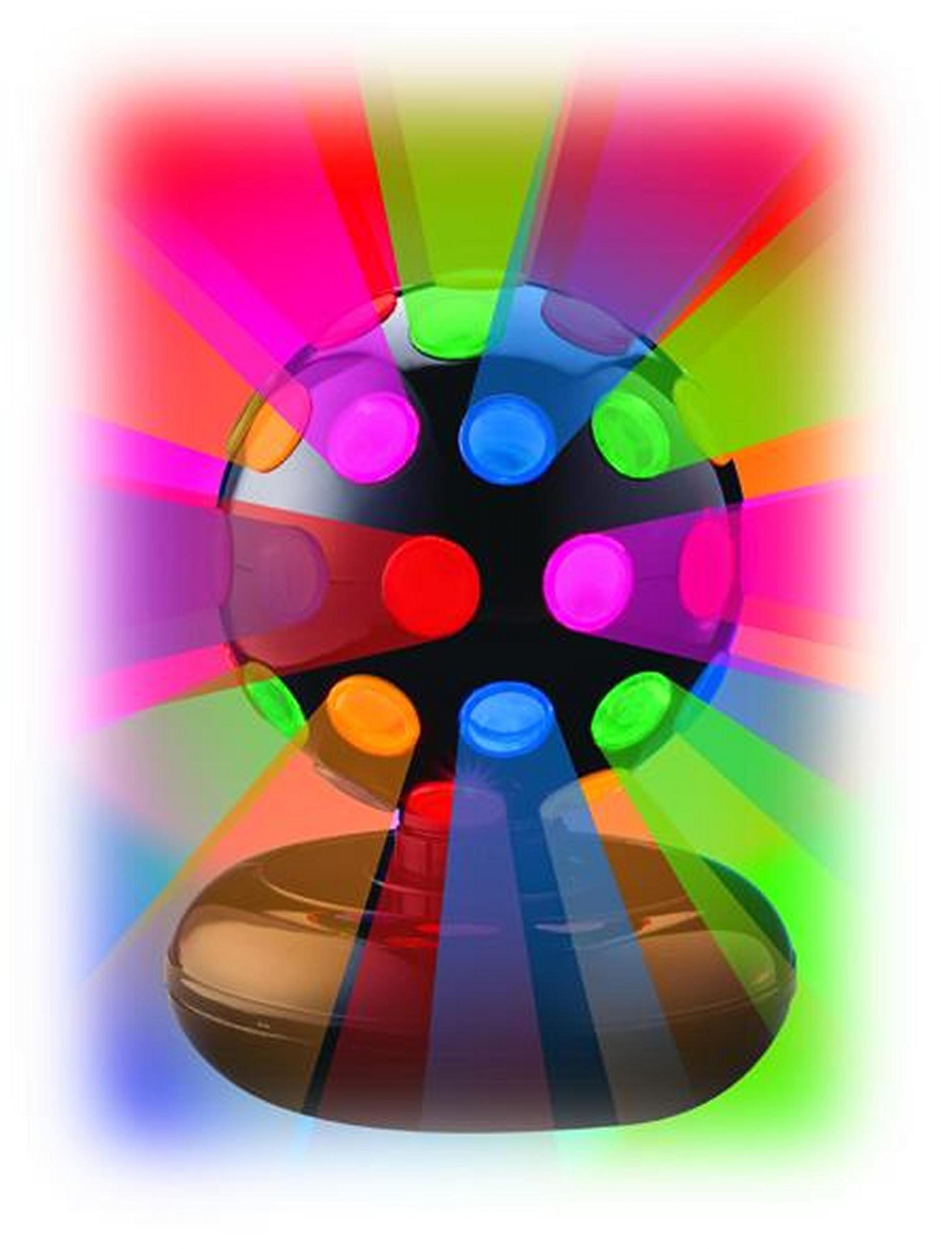Creative Motion 6" Rotating Disco Ball Light with Multi Colors