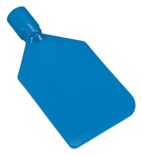 VIKAN 70133 Paddle Scraper,Flex,4-1/2 x 6,Poly,Blue