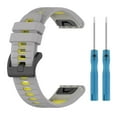 thumbnail image 2 of 22mm Tone Silicone Watch Strap | Quick Release For Easy Swap | Material Compatible Bands, 2 of 4