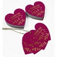 thumbnail image 5 of Inkdotpot 100 Pack Real Gold Foil Paper Tag Thank You From The New Wedding Favor Hang Tag, 5 of 6