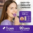 thumbnail image 5 of Suplementos naturales de azafrán - Extracto puro de azafrán 88,5 mg - Fabricado en Estados Unidos - Estado de ánimo | Enfoque | Visión | Apoyo energético - Salud ocular para mujeres y hombres - Píldor, 5 of 5