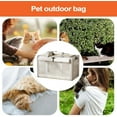 thumbnail image 5 of Cat Bag | Large Capacity Crate with Removable Inner Liner | Dog Bag Carrier,for Short Trips Walking Car Hiking Indoor Outdoor Outings, 5 of 7