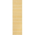 thumbnail image 3 of Well Woven 3' x 10' Yellow Outdoor Rug, 3 of 8