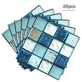thumbnail image 4 of 20 piezas DIY impermeable autoadhesivo 3D pegatinas de pared calcomanía de azulejo de mosaico (4), 4 of 5