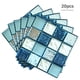 thumbnail image 5 of 60 pegatinas de pared 3D autoadhesivas impermeables para bricolaje, calcomanías de mosaico (7), 5 of 8