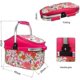 thumbnail image 3 of Bolsa térmica plegable para picnic de 20 l, ideal para acampar, hacer senderismo, playa, barbacoas y picnics al aire libre (rosa), 3 of 4
