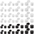 thumbnail image 1 of 48Pcs 4 Sizes Smooth Bottle Emptying Caps Kit Reusable Leak-Proof Flip Top Dispensing Cap Snap Top Bottle Lip Stopper Plug for Squeeze Bottles Refillable Plastic Empty Shampoo Bottles, 1 of 9