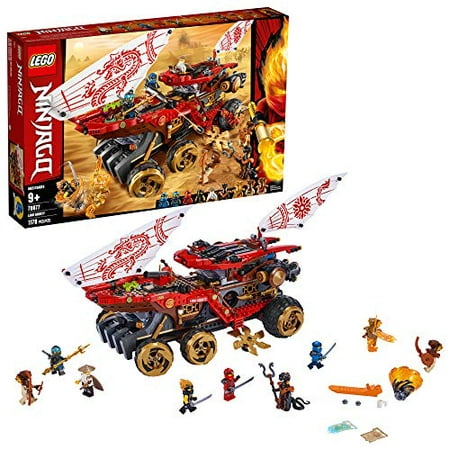 LEGO Ninjago Land Bounty 70677 Toy Truck Building Set with Ninja