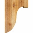 thumbnail image 3 of 4"W x 10"D x 14"H Del Monte Rough Sawn Corbel, Western Red Cedar, 3 of 9
