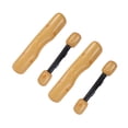 thumbnail image 2 of 2-Piece Wood Grain Inflatable Floating Row Set - Durable PVC Pool Floats and Raft Toys for Outdoor Water Games and Parties, 2 of 7
