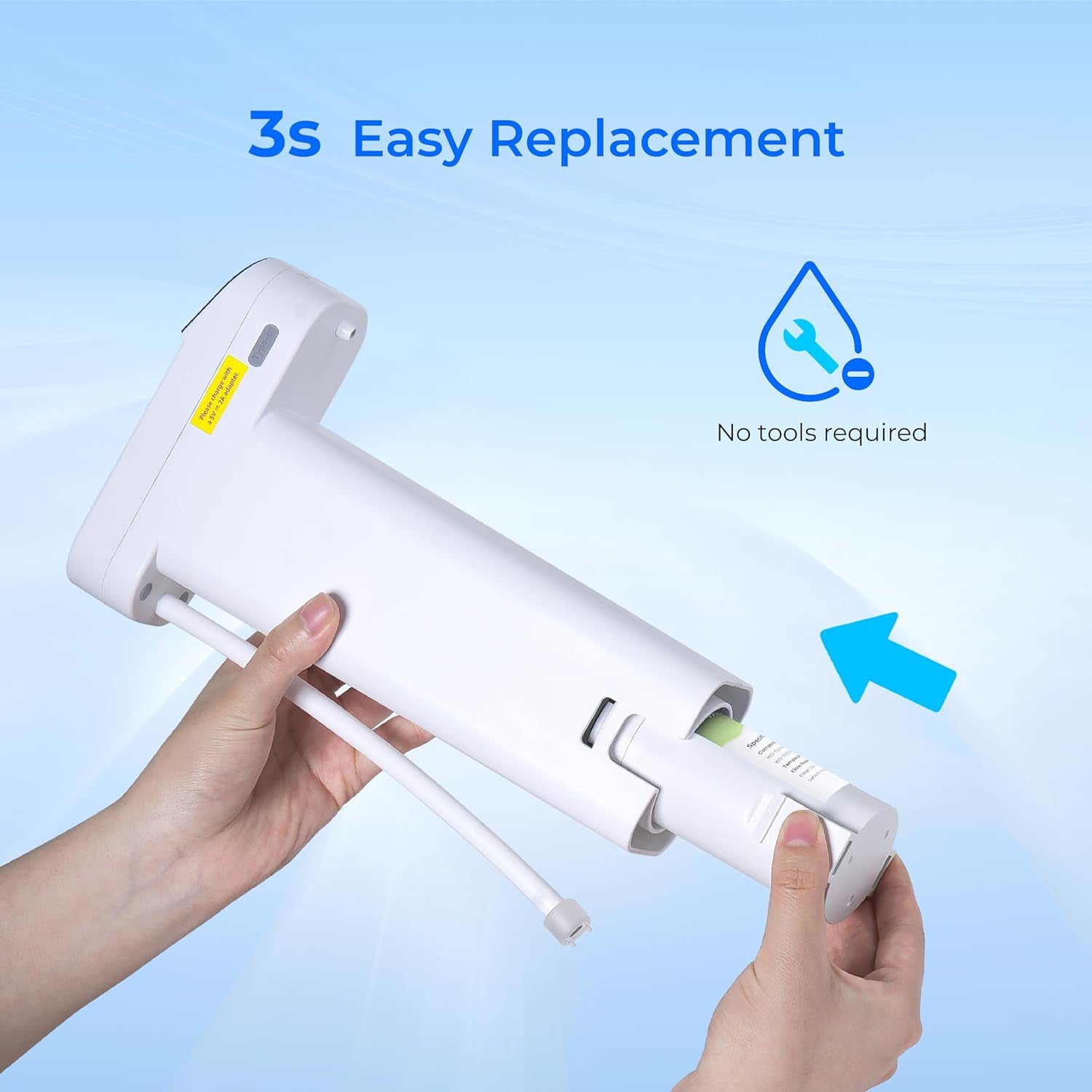 Waterdrop WD-EDFC Replacement Filters for Waterdrop Electric Pitcher WD-ED01/ED02/ED04/ED01A/EDC01, 3 Filters