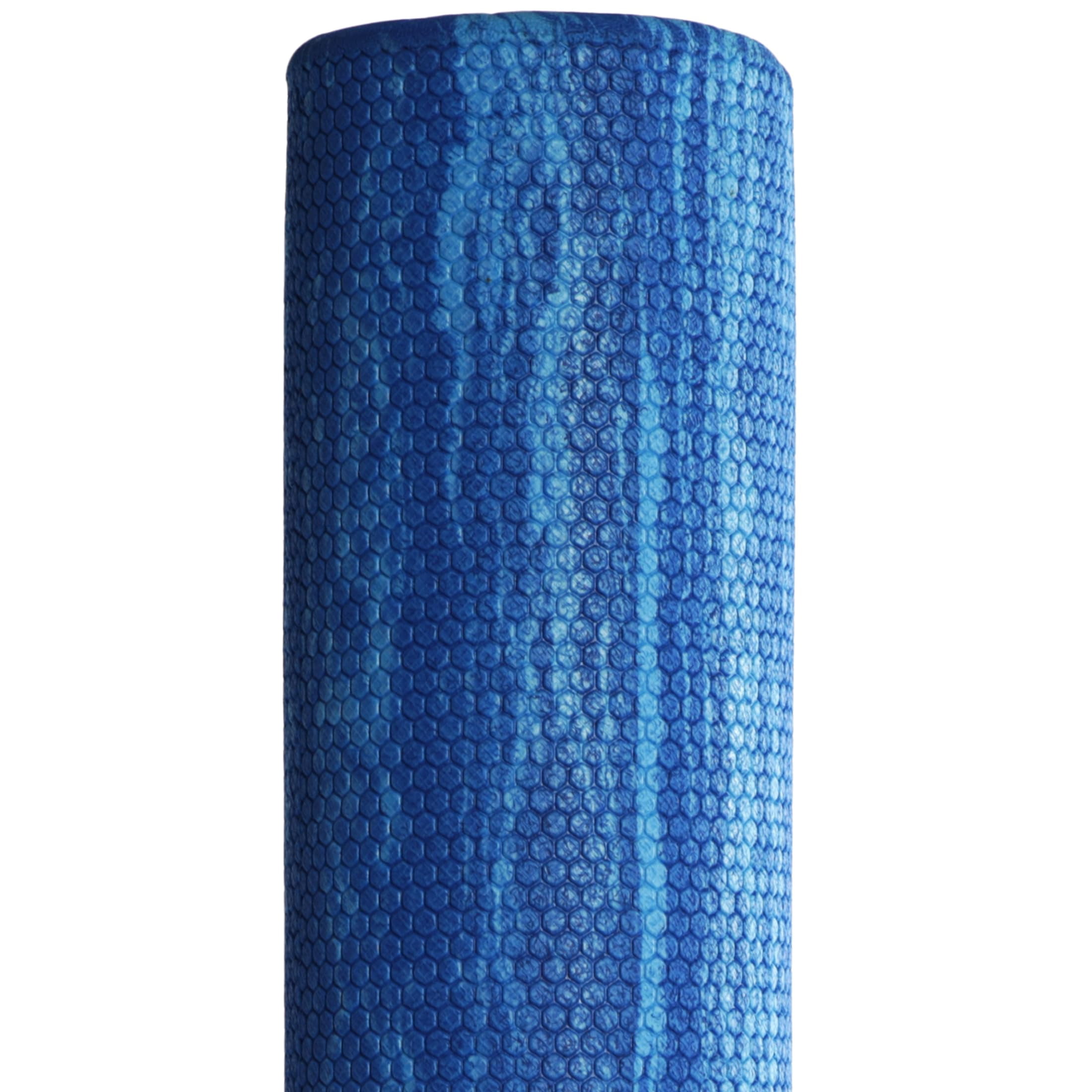Pro-roller Soft Density Foam Roller - Low For Physical  Pilates Yoga Roll Exercises And Blue 36" X 4"