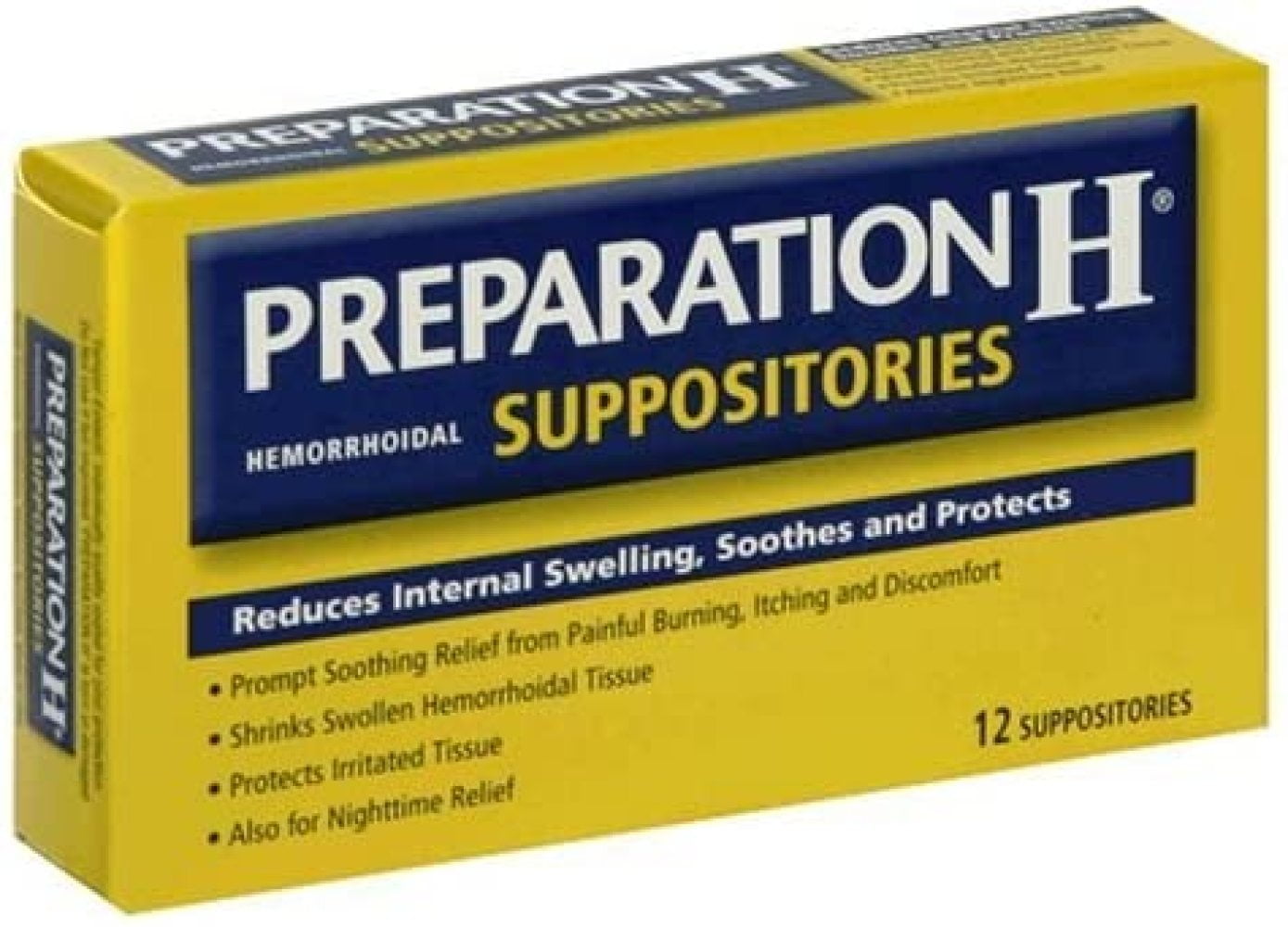 Preparation H Suppositories 12