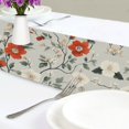 thumbnail image 4 of Yayeee Table Runner 90 inches Long Home Kitchen Dinning Party Decoration, Red and White Floral Pattern, 4 of 7