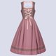 thumbnail image 4 of Vestido Dirndl Alemán para Mujer, Disfraz de Oktoberfest Bávaro para Halloween y . Rosa S, 4 of 10