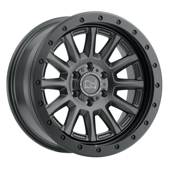 Black Rhino Dugger 17X8.5 5X127 -18Et 76.1Cb Gun Black Wheel