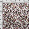 thumbnail image 2 of oneOone Cotton Jersey Medium Pink Fabric Florals Craft Projects Decor Fabric Printed By The Yard 58 Inch Wide, 2 of 4