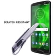 thumbnail image 4 of Tempered Glass Nakedcellphone 9H Hard Clear Screen Protector Guard [Crack Saver] for Motorola Moto G6 (XT1925), 4 of 7