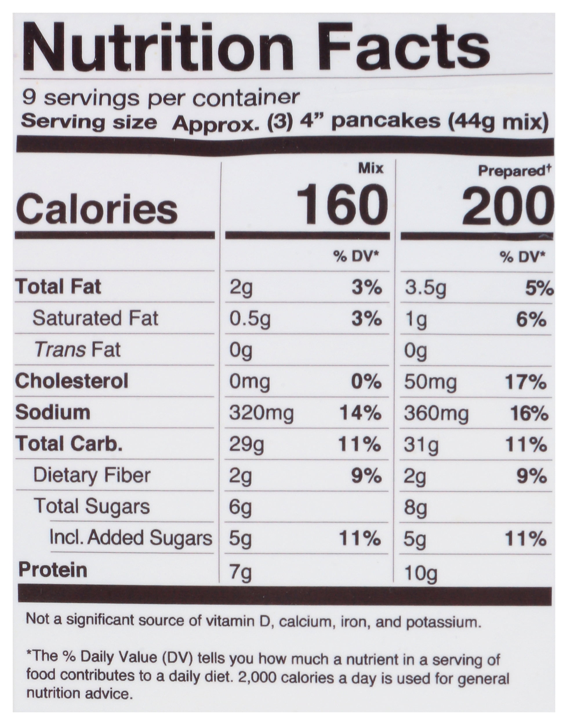 Pack of 6, Miss Jones Baking Co Gluten-Free Original Oat Pancake Mix, 13.99 oz