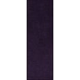 thumbnail image 1 of Home Queen Solid Beige Color Custom Size Runner Area Rugs Purple - 3' x 14', 1 of 2