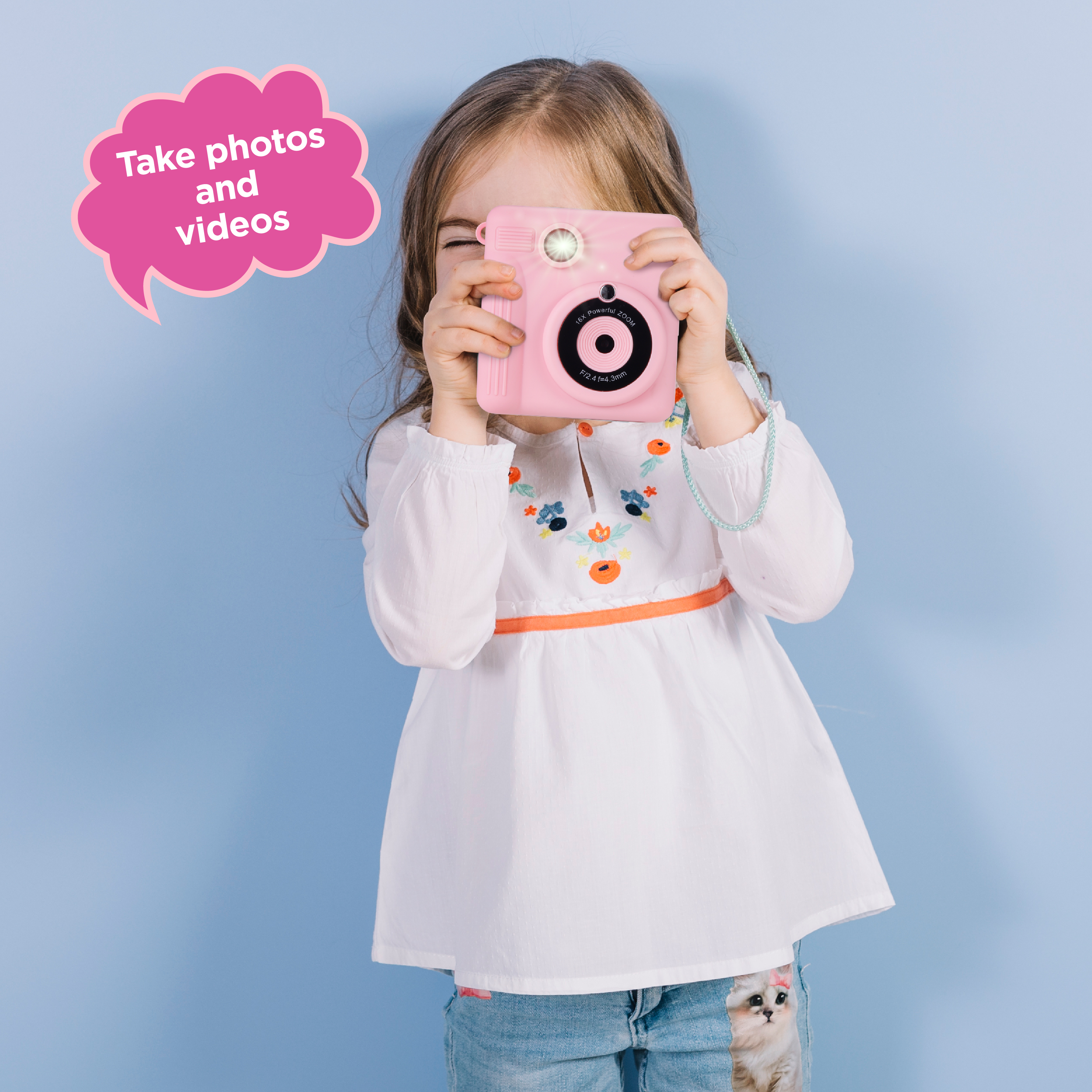 Vivitar InstaPrint 12MP Instant Print Digital Camera, Pink photo 5