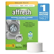 (4 pack) Affresh Washer Cleaner Tablets, 5 Count