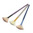 thumbnail image 4 of Flmtop 1Pc Pro Fan Shape Makeup Cosmetic Brush Blending Highlighter Face Powder Tool, 4 of 6