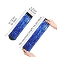 thumbnail image 5 of Bingfone Blurred Star Snow Christmas Design Patterned Men'S Women'S Casual Cotton Socks, 5 of 9
