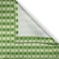 thumbnail image 3 of Ambesonne Abstract Kitchen Curtains, Retro Circles Background, 55"x39", Lime Green Fern Green, 3 of 3