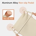 thumbnail image 4 of Toddler Tower Learning Tower Toddler Kitchen Stool Helper Kids Kitchen Step Stool Tower 2-Step Adult Folding Folding Toddler Kitchen Tower - 2-Step Adult Folding Kitchen, 4 of 7