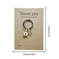 Flower Intial Keychain Teacher Appreciation Gifts In Bulk Teacher