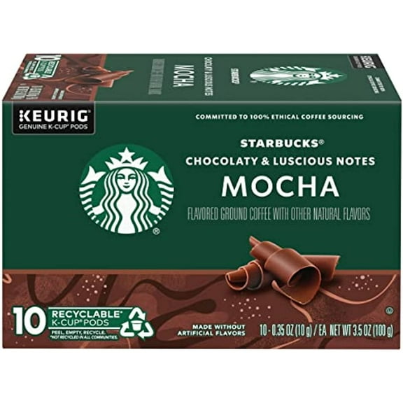 Starbucks Mocha K-Cup Pods, 10 count