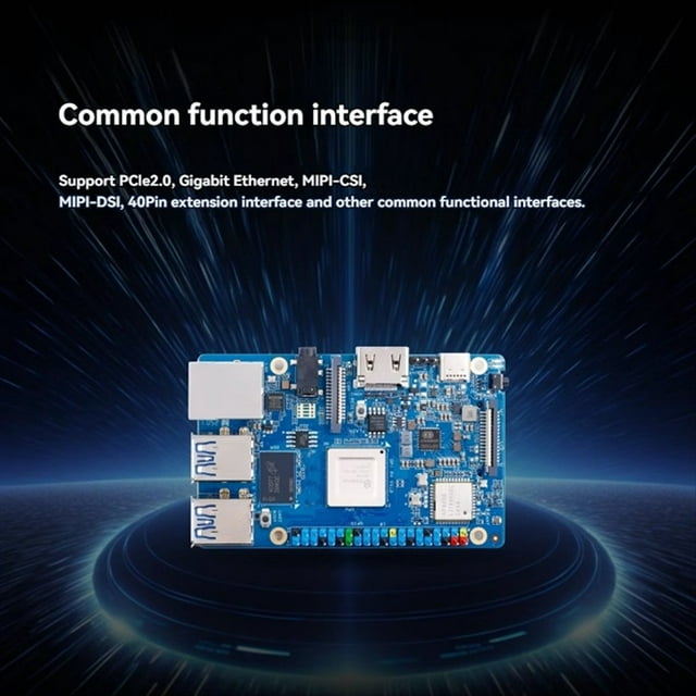 Placa de Desarrollo RISC-V de 4 Núcleos para RV, Procesador de 64 Bits, WiFi+BT5.0, Gigabit Ethernet, USB 3.0, PCIE2.0 de 3,5 mm, 2 GB