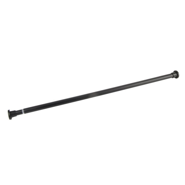 Barra de Tensión para Ventanas, Barra de Cortina Con Soporte de Carga Fuerte de Longitud Ajustable De Acero inoxidable para Colgar Ropa en Armario