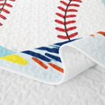 thumbnail image 5 of Homewish Color Splash Balls Twin Quilt Set, Sport Twin Coverlet Set for Boys and Girls, 2-Piece, 1 Comforter and 1 Pillowcase, 5 of 7