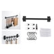 thumbnail image 3 of Soporte de pared para tapas, utensilios de cocina, colgador de sartenes, estante para utensilios con ganchos 5 ganchos 30cm, 3 of 9