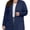 06Navy Blue, variant on Cueply Plus Size Lightweight Cardigan for Women Long Sleeve Open Front Casual Cover Up with Pockets Soft Draped Layering Jacket 1X-4X