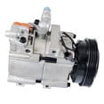 thumbnail image 2 of Hex Autoparts A/C Compressor 58187 Fits 1999-2006 Hyundai Santa Fe Sonata Magentis Optima 2.4L, 2 of 4