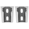 thumbnail image 1 of Shisuyan Support Mural pour Vaporisateur Argent 2 Pcs 1.57x1.45x1.38 Po, 1 of 8
