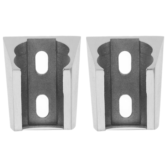Shisuyan Support Mural pour Vaporisateur Argent 2 Pcs 1.57x1.45x1.38 Po