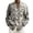 A-Silver900, variant on XIAOCHA Men's Sparkly Sequin Shirt Collared Long Sleeve Button Up Casual Blouse Eye Catching Glam Party Going Out Top
