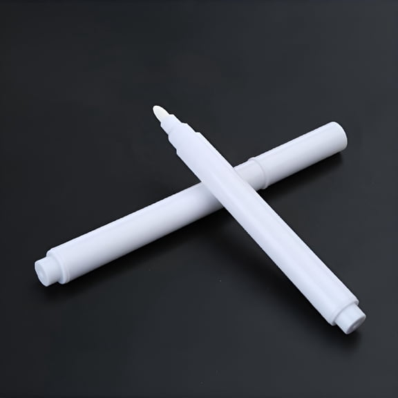 CCOCC White Chalk Marker Pens 10 Pack Liquid Chalk Markers for Blackboard Window Glass Dry Erase Markers Non Toxic Odorless Quick Drying White Ink for LED Boards Acrylic Classroom Business