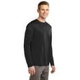 thumbnail image 4 of Sport-Tek Tall Long Sleeve PosiCharge Competitor Tee-XLT (Black), 4 of 4