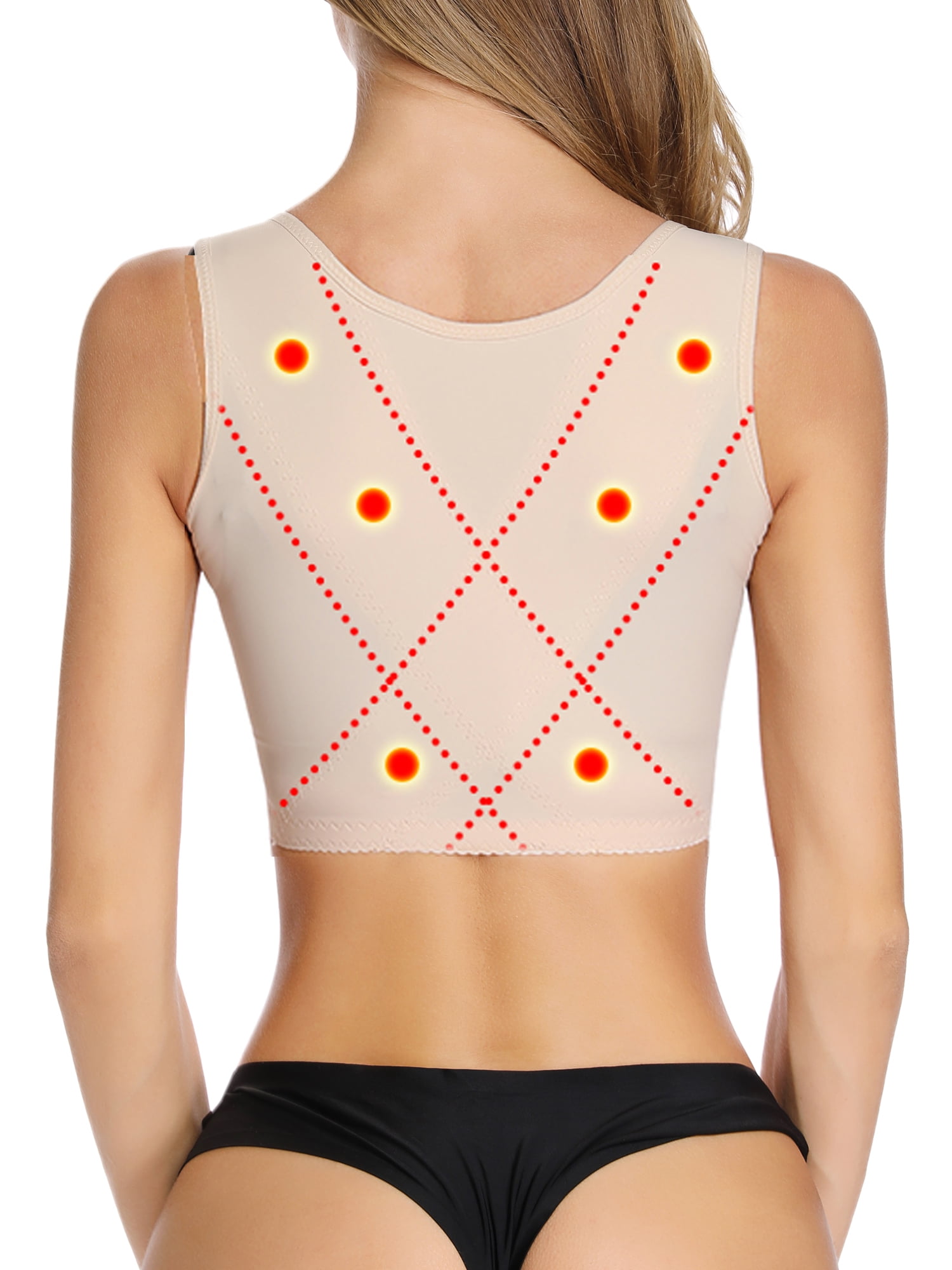 MISS MOLY Posture Corrector Bra for Women Back Support Vest Chest Brace Up Prevent Hunchback Sagging Posture Corset Shapewear