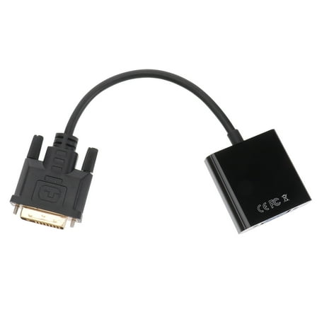 Dvi-d to Vga Adapter High-definition Video Converter Signal Loss Prevention Adapter DVI to VGA Adapter