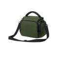 thumbnail image 2 of Gustave Camera Crossbody Bag Case Padded Waterproof Photography Bags Multi Pockets Compact Messenger Shoulder Handbag for Photographers DSLR SLR Mirrorless Cameras - Green, 2 of 8