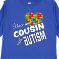 thumbnail image 4 of Inktastic I Love My Cousin with Autism Boys or Girls Long Sleeve Toddler T-Shirt, 4 of 5