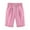 Pink, variant on Honeeladyy Women's Summer Cotton Linen Pants Plus Size High Waisted Shorts Lacing Beach Pocket Lounge Pants