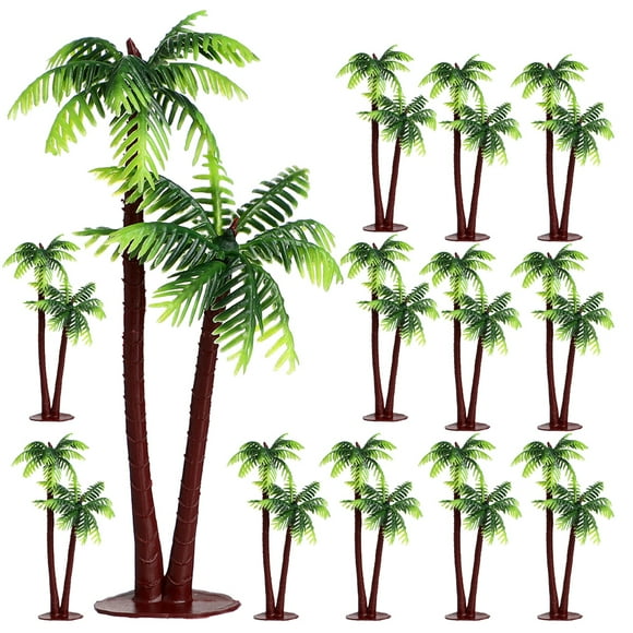 Aquatic Decoration Miniature Palm Trees Indoor Aquariums 20Set