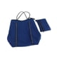 thumbnail image 5 of Bolso del neopreno para las mujeres con la bolsa de asas abierta de la playa del totalizador de la capacidad pequeña del bolso pequeño Azul, 5 of 8